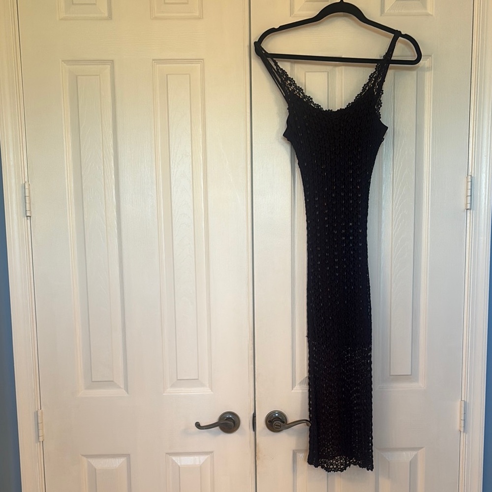Elegant Black Lace Dress
